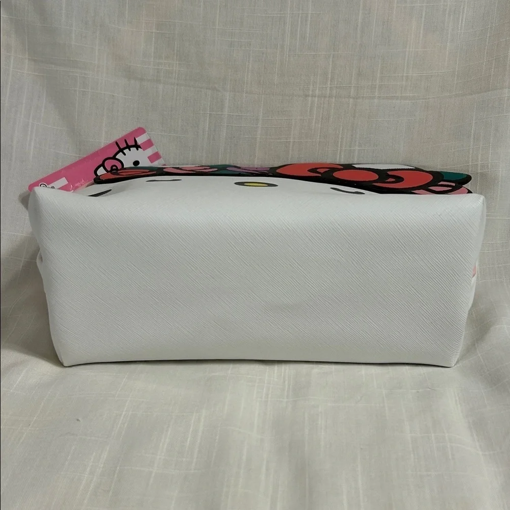 Hello Kitty Pink and Red Floral Pouch